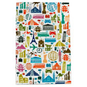 Reisen in die Welt Mittlere Geschenktüte (Vorderseite)