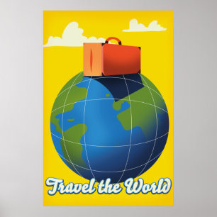Reisen in die Welt Poster