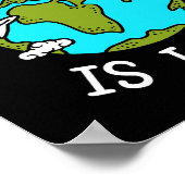 Reisen in die Welt Poster (Ecke)