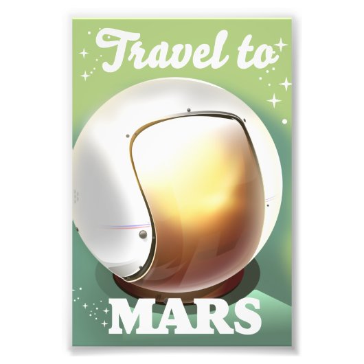 Reisen in Mars Fotodruck (Vorne)