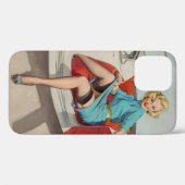 "Reisen in Stil" iPhone 12 Fall Case-Mate iPhone Hülle (Rückseite (Horizontal))