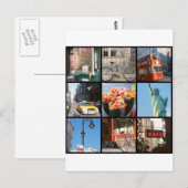 Reisen ins Ausland nach New York Postkarte (Vorne/Hinten)