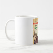 Reisen ist die Tasse des Lebenskaffees (Links)