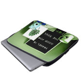 Reisen ist gut für das Soul Laptopschutzhülle (Vorne Knopf)
