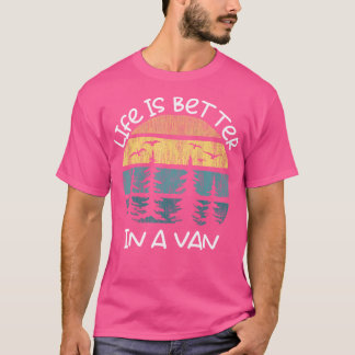 Reisen ist in einem Van-Camping besser T-Shirt