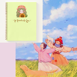 Reisen ist kein niedliches Notebook ✈ 💗 Notizblock