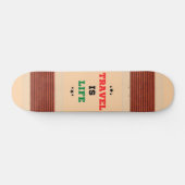 Reisen ist Lebenslauf-Skateboard Skateboard (Horizontal)
