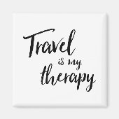 Reisen ist mein Therapy Magnet (Vorne)