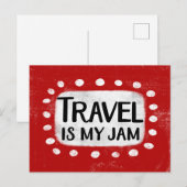 Reisen ist meine Postkarte (Vorne/Hinten)