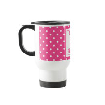 Reisen ist meine Therapie moderne rosa und weiße P