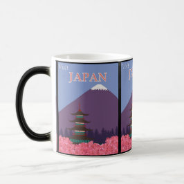Reisen Japan Mount Fuji Verwandlungstasse
