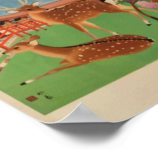 Reisen Japan Poster (Ecke)