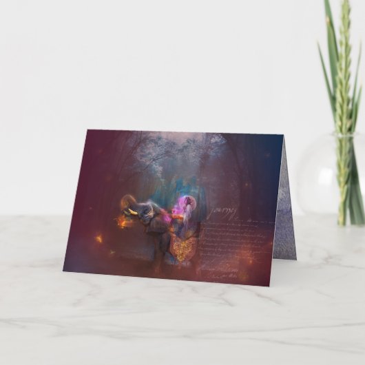 Reisen Karte (Vorderseite)