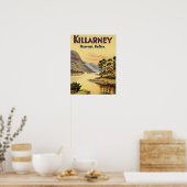 Reisen Killarney Irland durch Eisenbahn Vintag Poster (Küche)