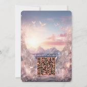 Reisen Kristalllandschaften unserer Welt Einladung (Rückseite)