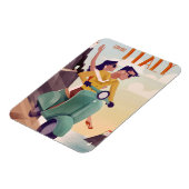 Reisen Kunst Entdecken Italien Magnet (Linke Seite)