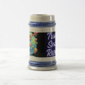 Reisen, Lächeln, wiederholen Bierglas (Mittel)