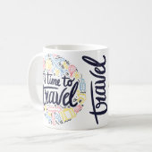 Reisen - Lover Kaffeetasse (Vorderseite Links)