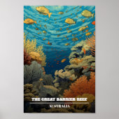 Reisen mit dem Great Barrier Reef Poster (Vorne)