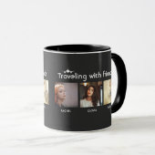 Reisen mit Freunden Tasse (VorderseiteRechts)