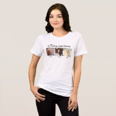 Reisen mit Freunden Tri-Blend Shirt (Vorderseite voll)