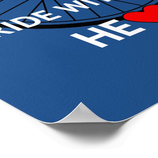 Reisen mit Ihrem Herzen inspirierend Poster (Ecke)