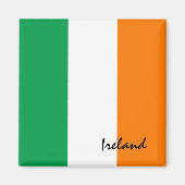 Reisen mit irischer Flagge, Urlaub/Sport Magnet (Vorne)