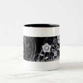 Reisen mit Kind Zweifarbige Tasse (Mittel)