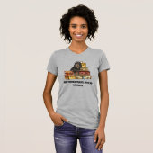 Reisen mit meinem Black and Tan Cavalier T-Shirt (Vorne ganz)