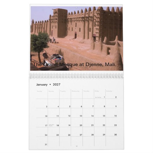 Reisen mit meiner Kamera Kalender (Jan 2027)