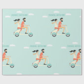 Reisen mit mir geschenkpapier (Flach)