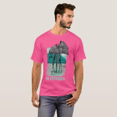 Reisen mit Silber Strick T-Shirt (Vorne ganz)