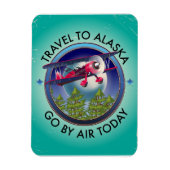 Reisen nach Alaska Magnet (Vertikal)