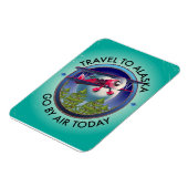 Reisen nach Alaska Magnet (Linke Seite)