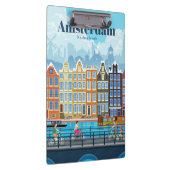 Reisen nach Amsterdam Klemmbrett (Rechts)