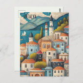 Reisen nach Antalya Turkiye Postkarte (Vorne/Hinten)