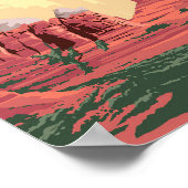 Reisen nach Arizona Poster (Ecke)