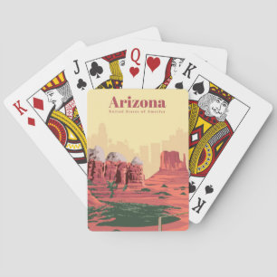 Reisen nach Arizona Spielkarten