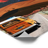 Reisen nach Art Long Travel Poster (Ecke)