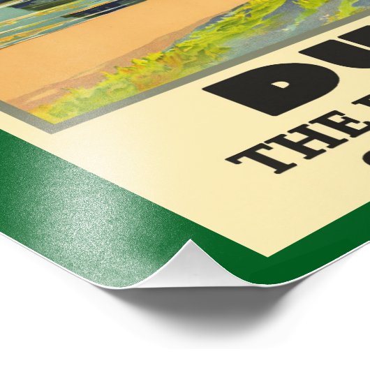 Reisen nach Australien, Dunk, Fotodruck (Ecke)