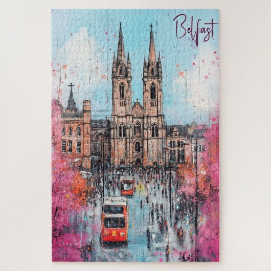 Reisen nach Belfast Nordirland Puzzle (Vertikal)