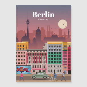 Reisen nach Berlin Deutschland Magnetkarte