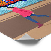 Reisen nach Berlin Deutschland Poster (Ecke)