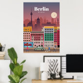 Reisen nach Berlin Deutschland Poster (Heimbüro)