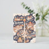 Reisen nach Berlin Deutschland Postkarte (Stehend Vorderseite)