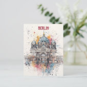 Reisen nach Berlin Deutschland Postkarte (Stehend Vorderseite)
