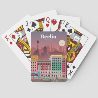 Reisen nach Berlin Deutschland Spielkarten