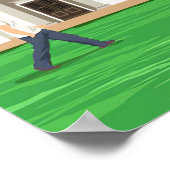 Reisen nach Birmingham Art Poster (Ecke)