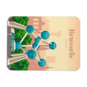 Reisen nach Brüssel Magnet (Horizontal)
