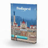 Reisen nach Budapest Kunst Fotoblock (Rechts)
